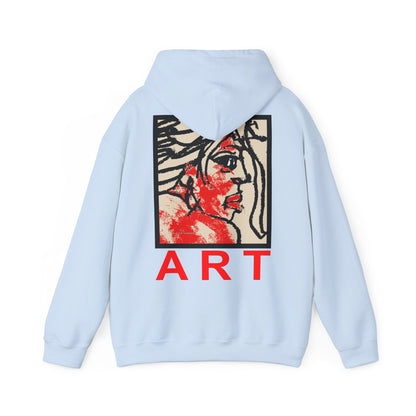 Unisex Heavy Blend™ Hooded Sweatshirt - Motiv: Rückseite "Ria", H43 cm
