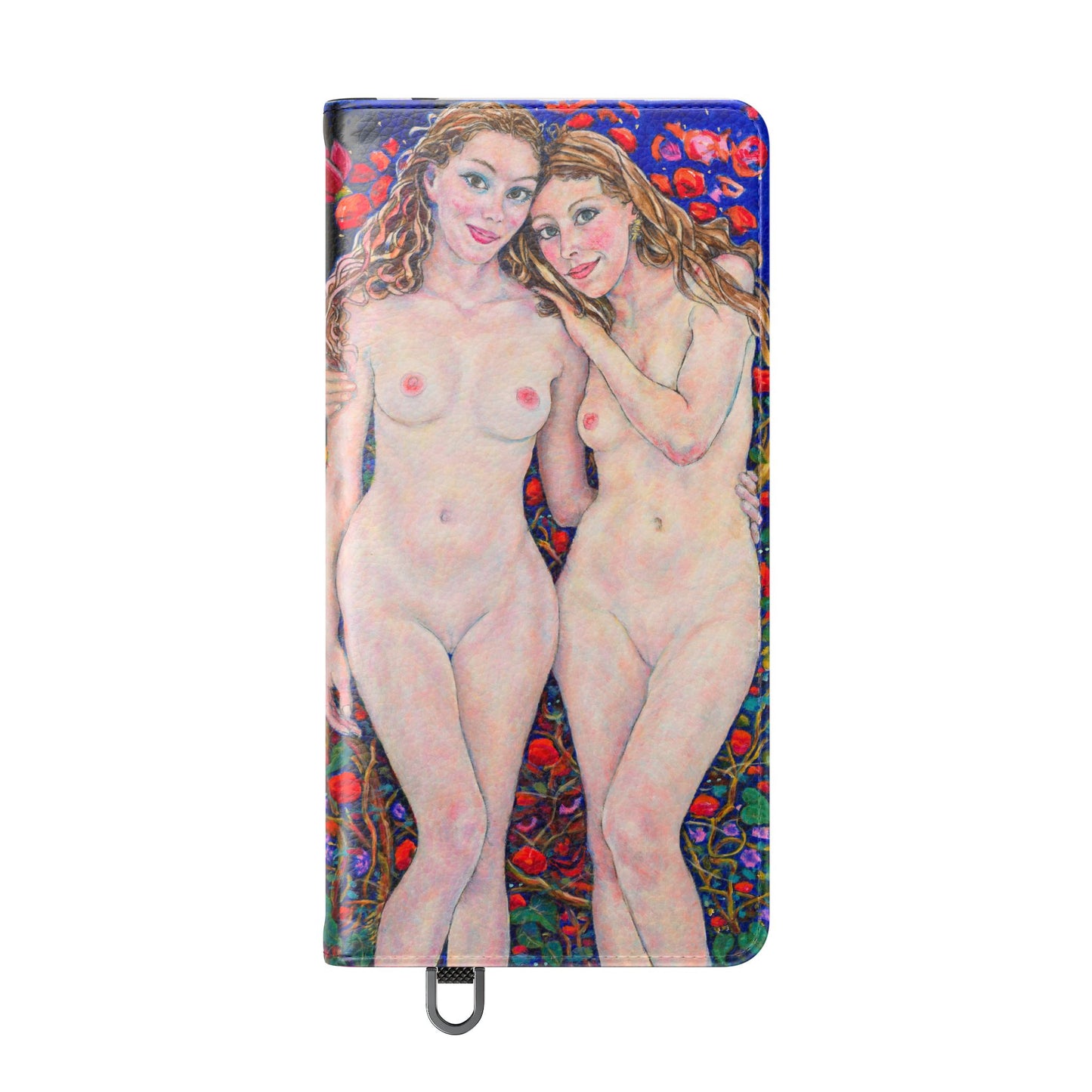 Flip Cases - Motiv: Waldnymphen, Schwarz, Seifenblasen