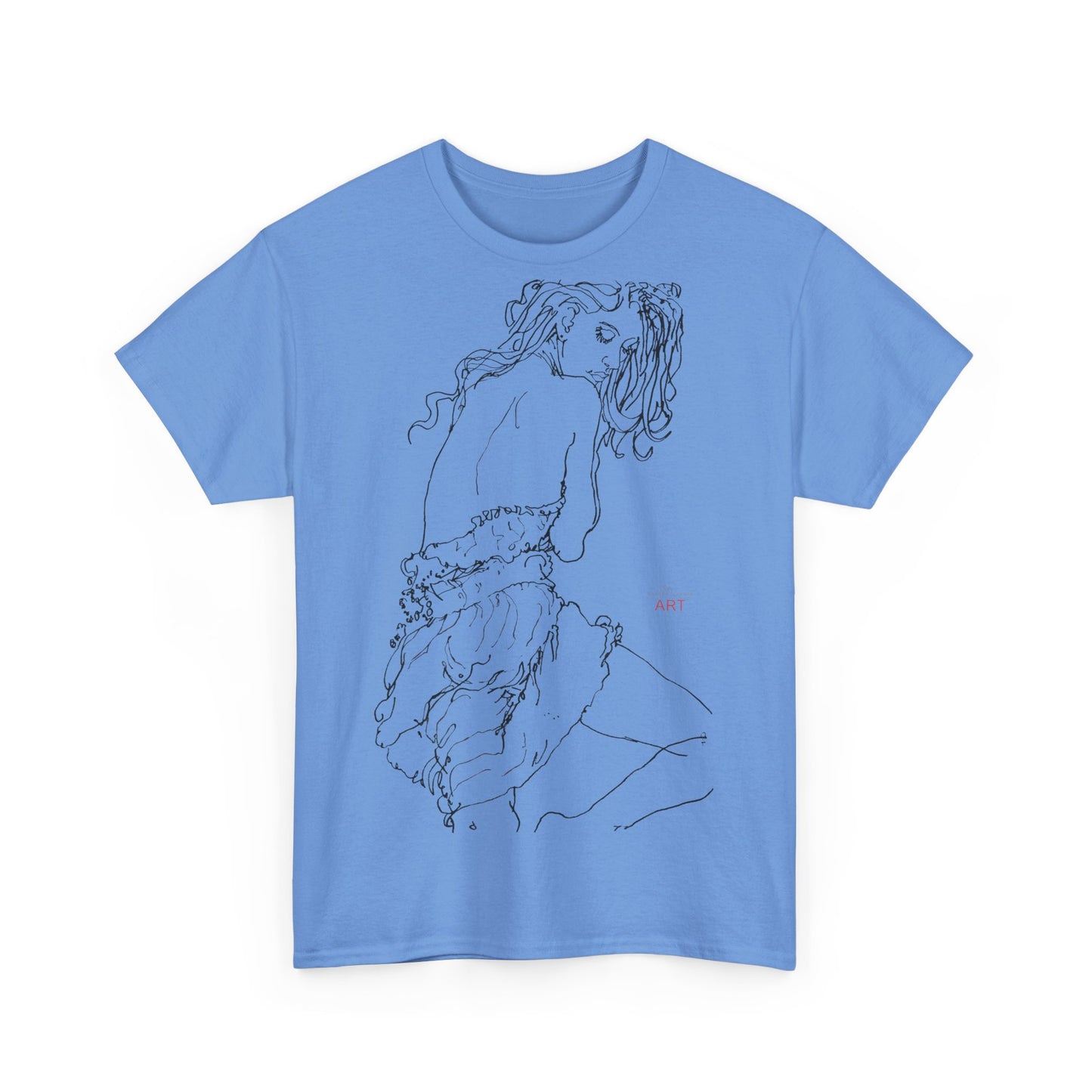 Unisex Heavy Cotton Tee - Motiv: Front Giselle