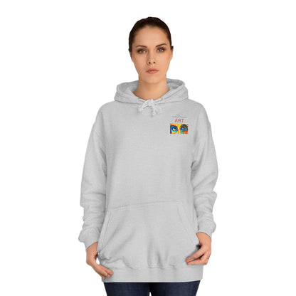 Unisex College Hoodie - Motiv: Augen & Frechdax