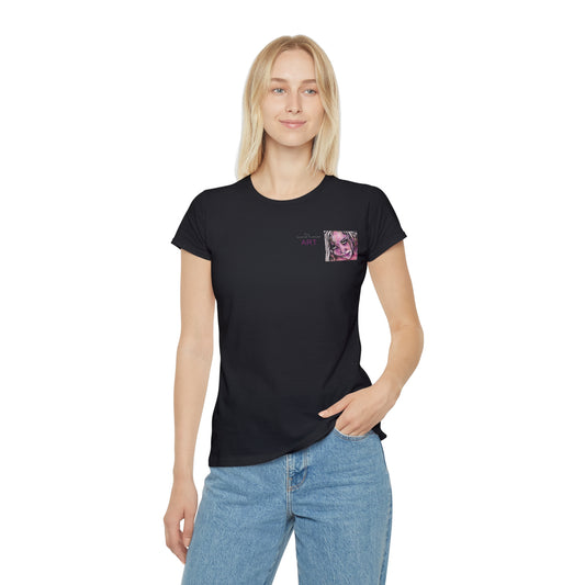 Women's T-Shirt - Motiv: Front Stella, H 6,3 cm