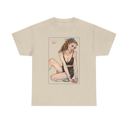Unisex Heavy Cotton Tee - Motiv: Front Francis,  H 41 cm