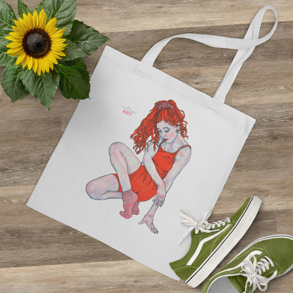 Tote Bag - Motiv: Julia, einseitig bedruckt, H 30,5 cm