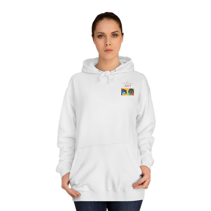 Unisex College Hoodie - Motiv: Augen & Frechdax