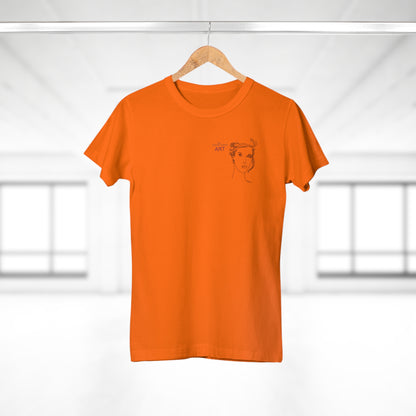 Single Jersey Women's T-shirt - hell - Motiv: Helena, H 11,5 cm