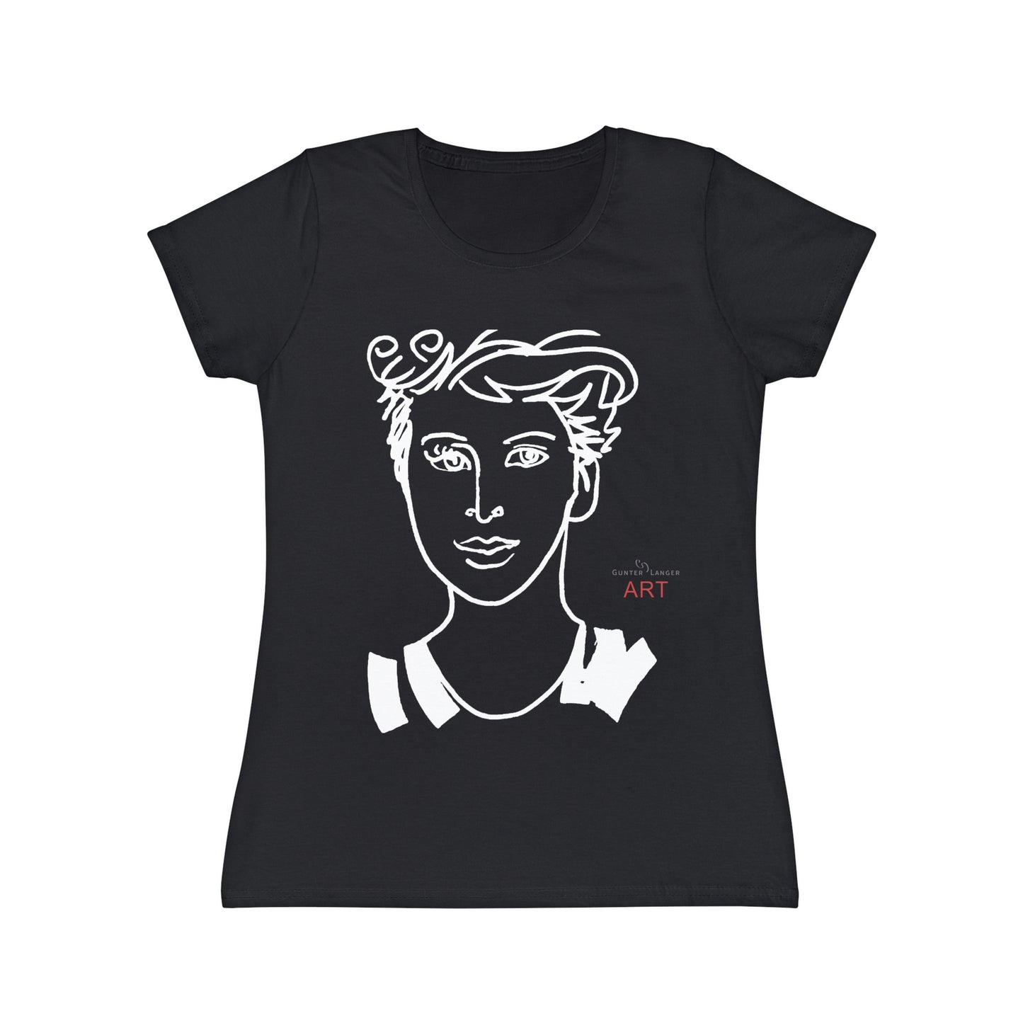 Women's Iconic T-Shirt - Motiv: Lars & Lars (weiß)