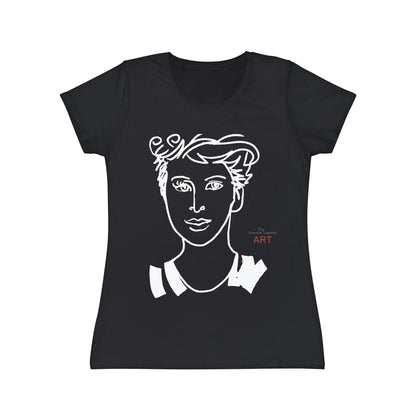 Women's Iconic T-Shirt - Motiv: Lars & Lars (weiß)