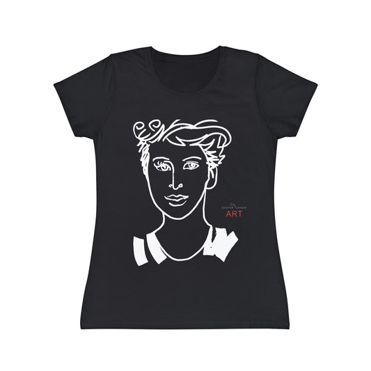 Women's Iconic T-Shirt - Motiv: Lars & Lars (weiß)