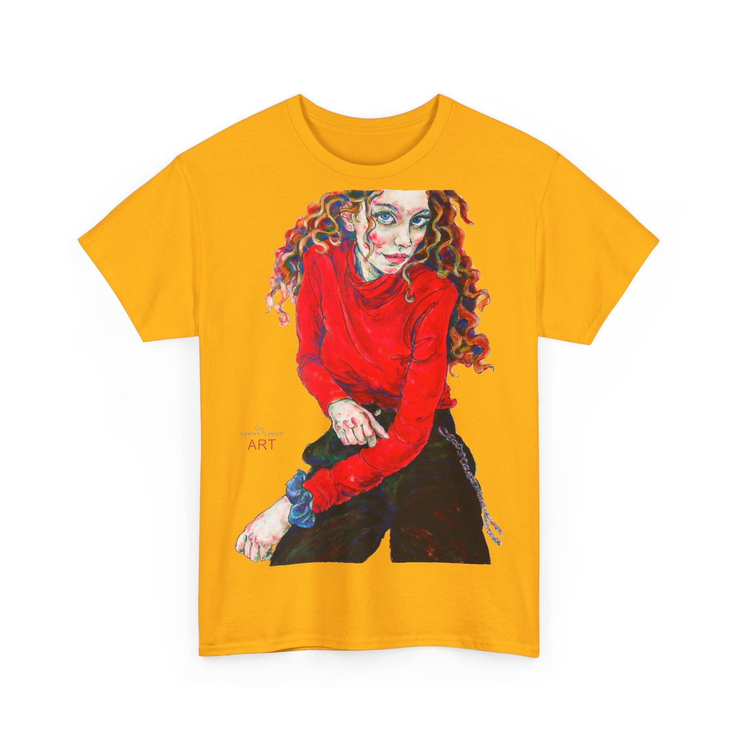 Unisex Heavy Cotton Tee - Motiv: Front Franciska