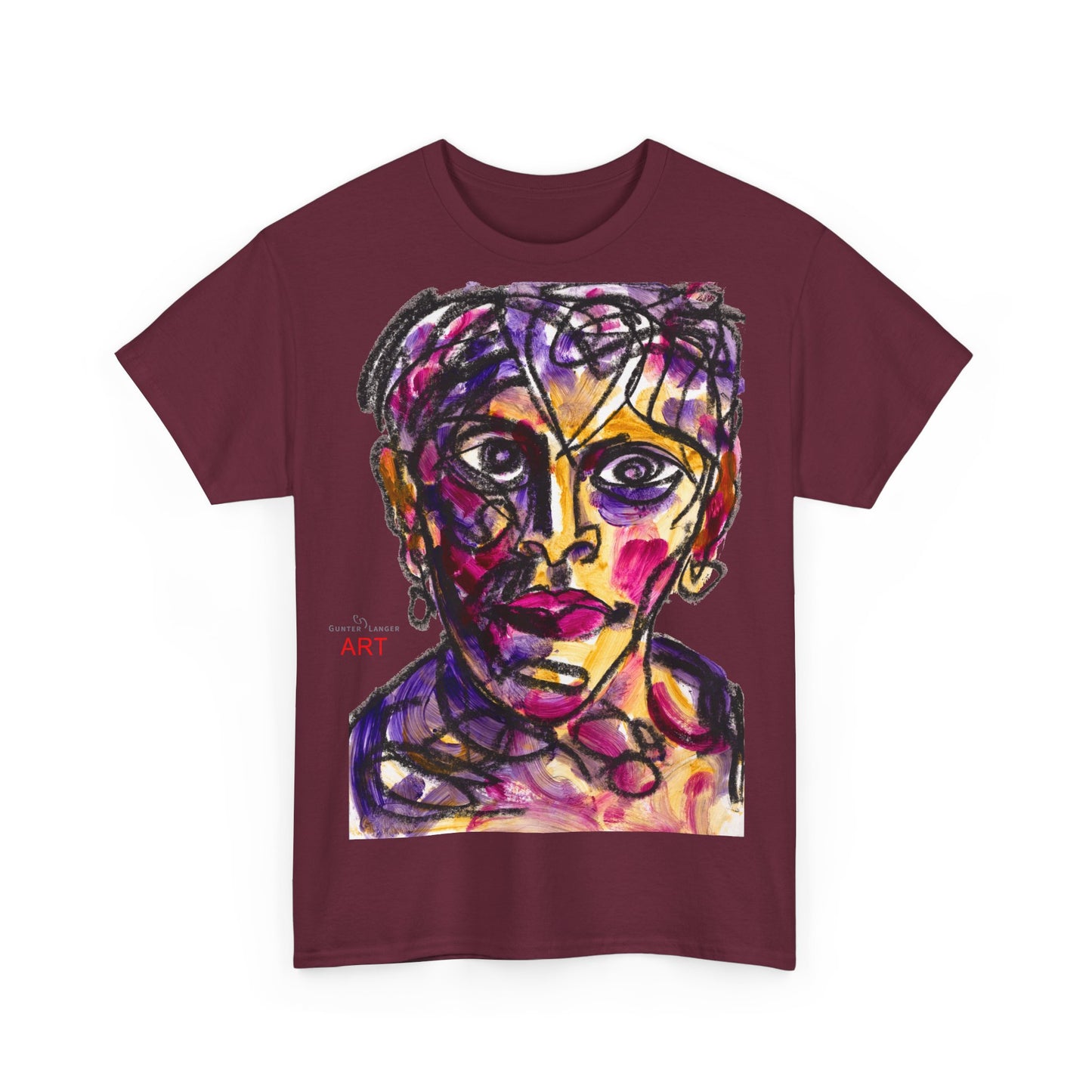 Unisex Heavy Cotton Tee - Motiv: Front Robert