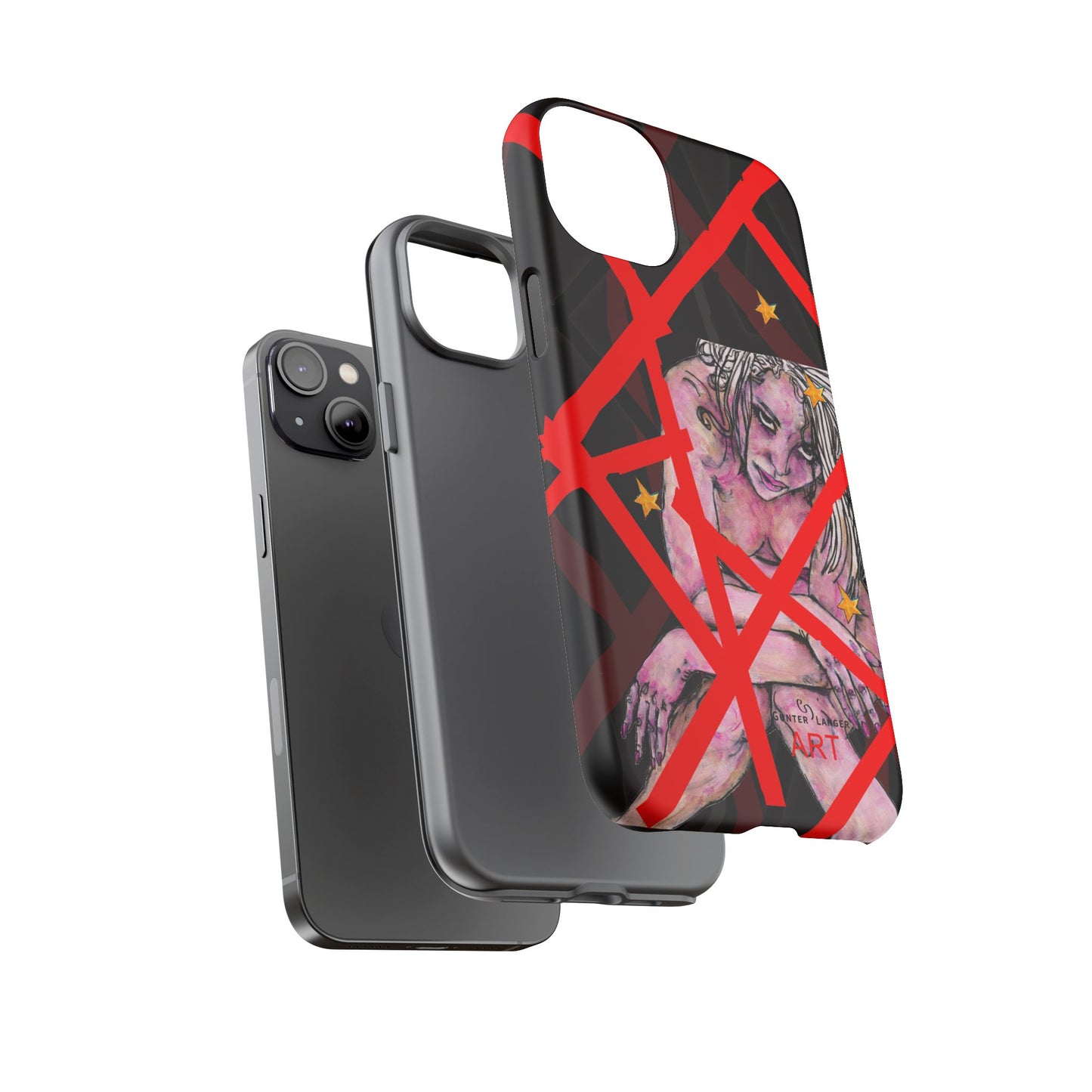 Tough Cases - iPhone - Motiv: Stella, Mikado