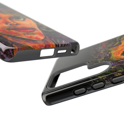 Tough Cases - Google Pixel - Samsung Galaxy - Motiv: MJ, Schwarz