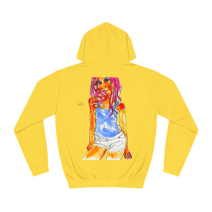 Unisex College Hoodie -  Motiv: Steffi (klein) & Steffi