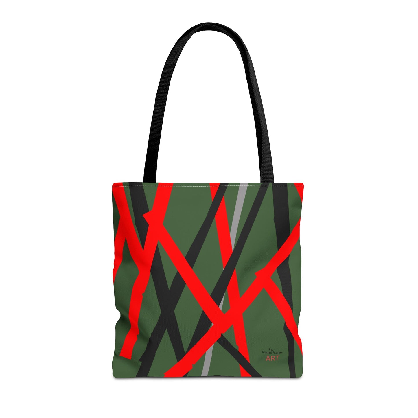Tote Bag (AOP) - Motiv: Mikado, Grün