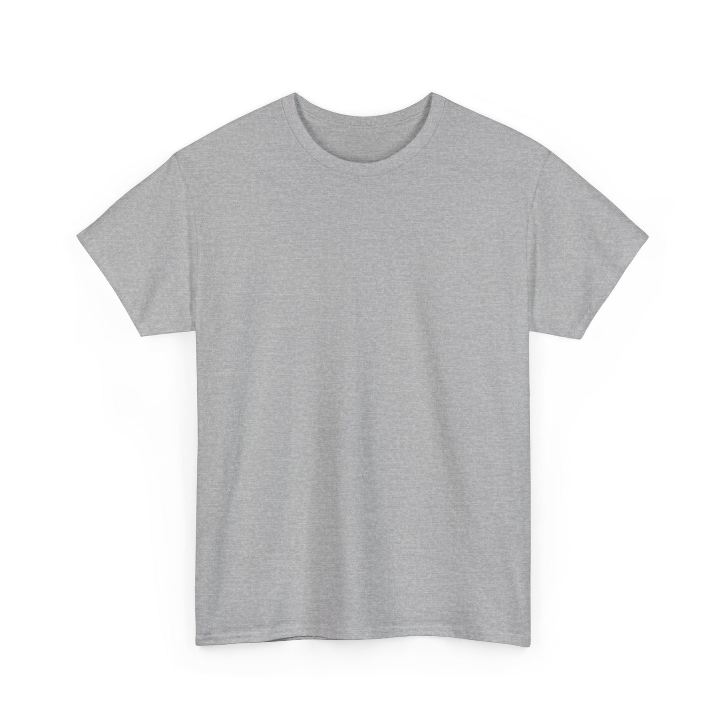 Unisex Heavy Cotton Tee - Motiv: Rückseite Zuflucht (groß)