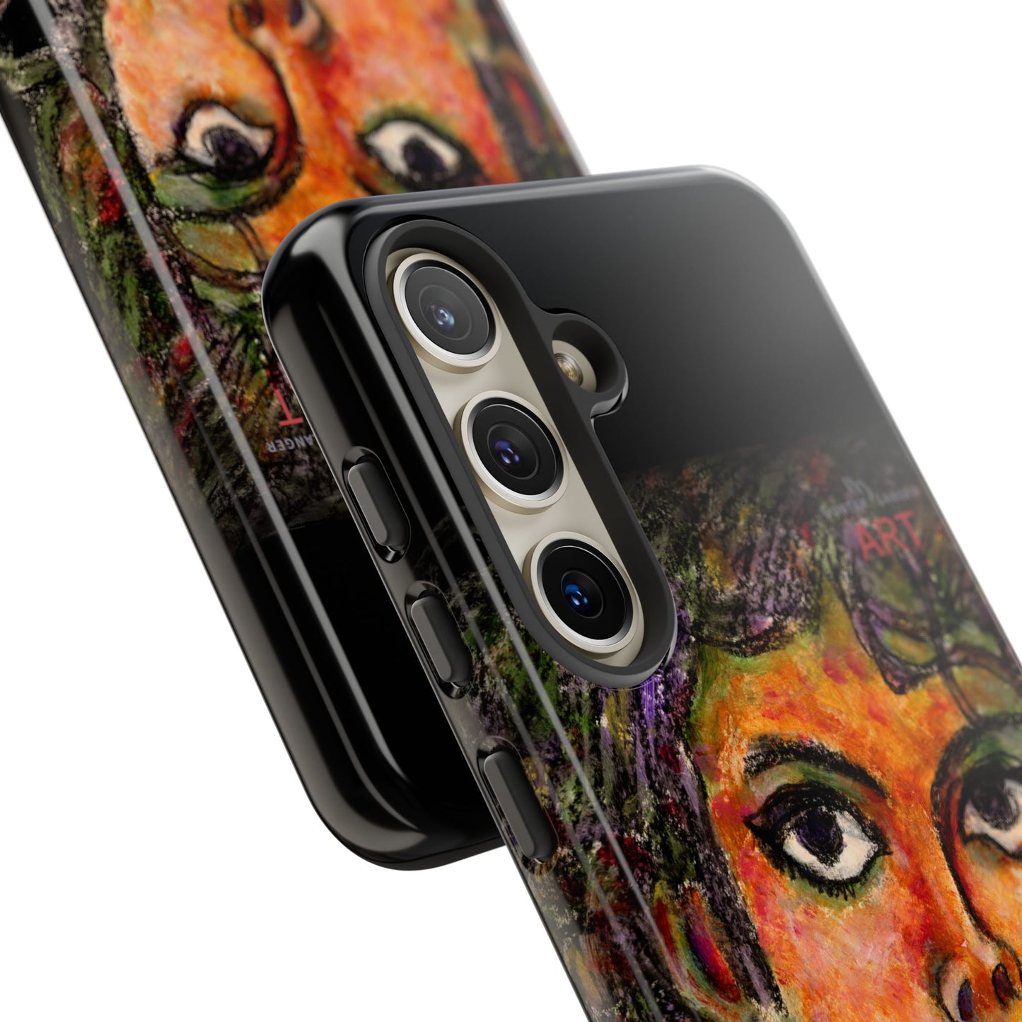 Tough Cases - Google Pixel - Samsung Galaxy - Motiv: MJ, Schwarz