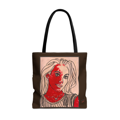 Tote Bag (AOP) - Motiv: Christina 37,5cm