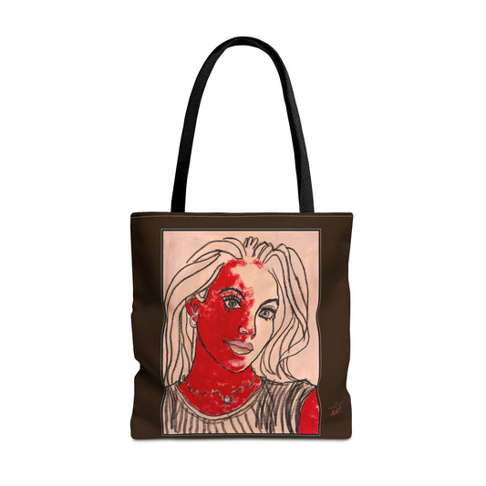 Tote Bag (AOP) - Motiv: Christina 37,5cm