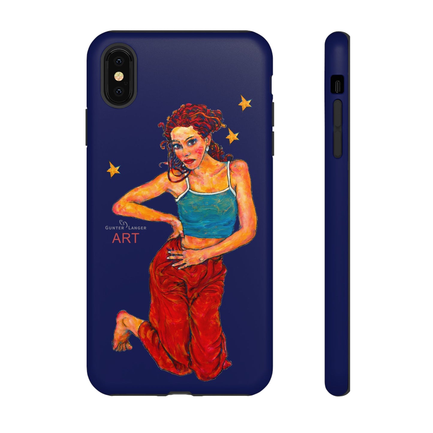 Tough Cases - iPhone - Motiv: Lea, Sternenhimmel