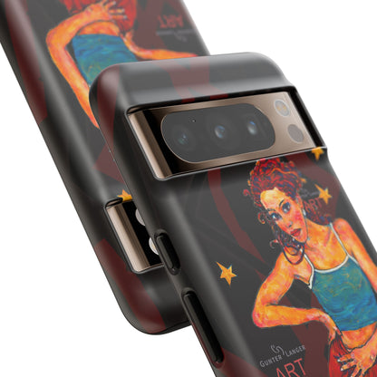 Tough Cases - Google Pixel - Samsung Galaxy - Motiv: Lea, Sternenhimmel, Mikado3