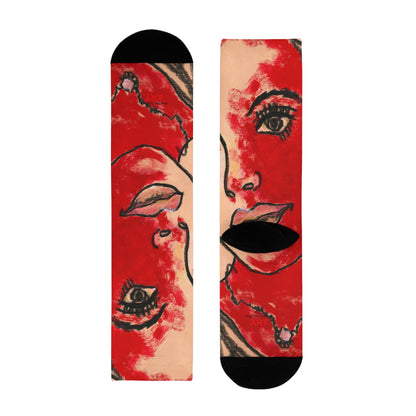 Sublimation Crew Socks (EU) - Motiv: Christina L