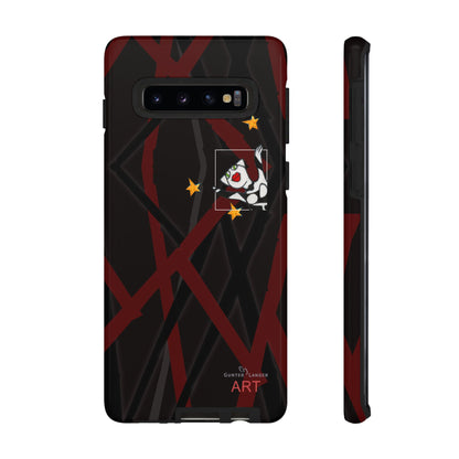 Tough Cases - Google Pixel - Samsung Galaxy - Motiv:  "Miau" klein H 8 cm, Sternenhimmel, Mikado3