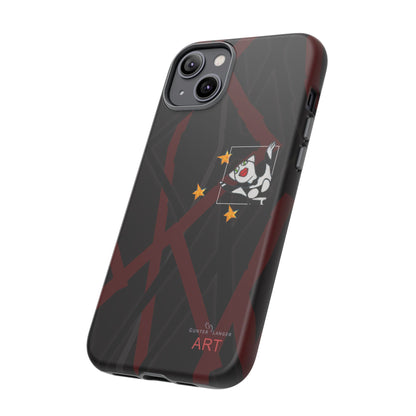 Tough Cases - iPhone - Motiv:  "Miau" klein H 8 cm, Sternenhimmel, Mikado3