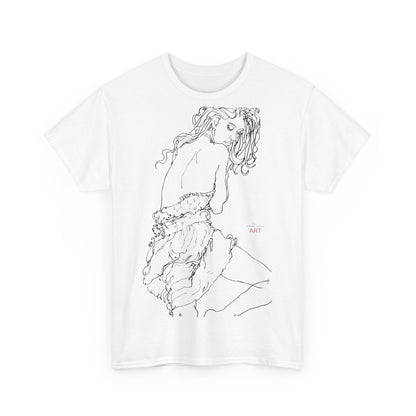 Unisex Heavy Cotton Tee - Motiv: Front Giselle