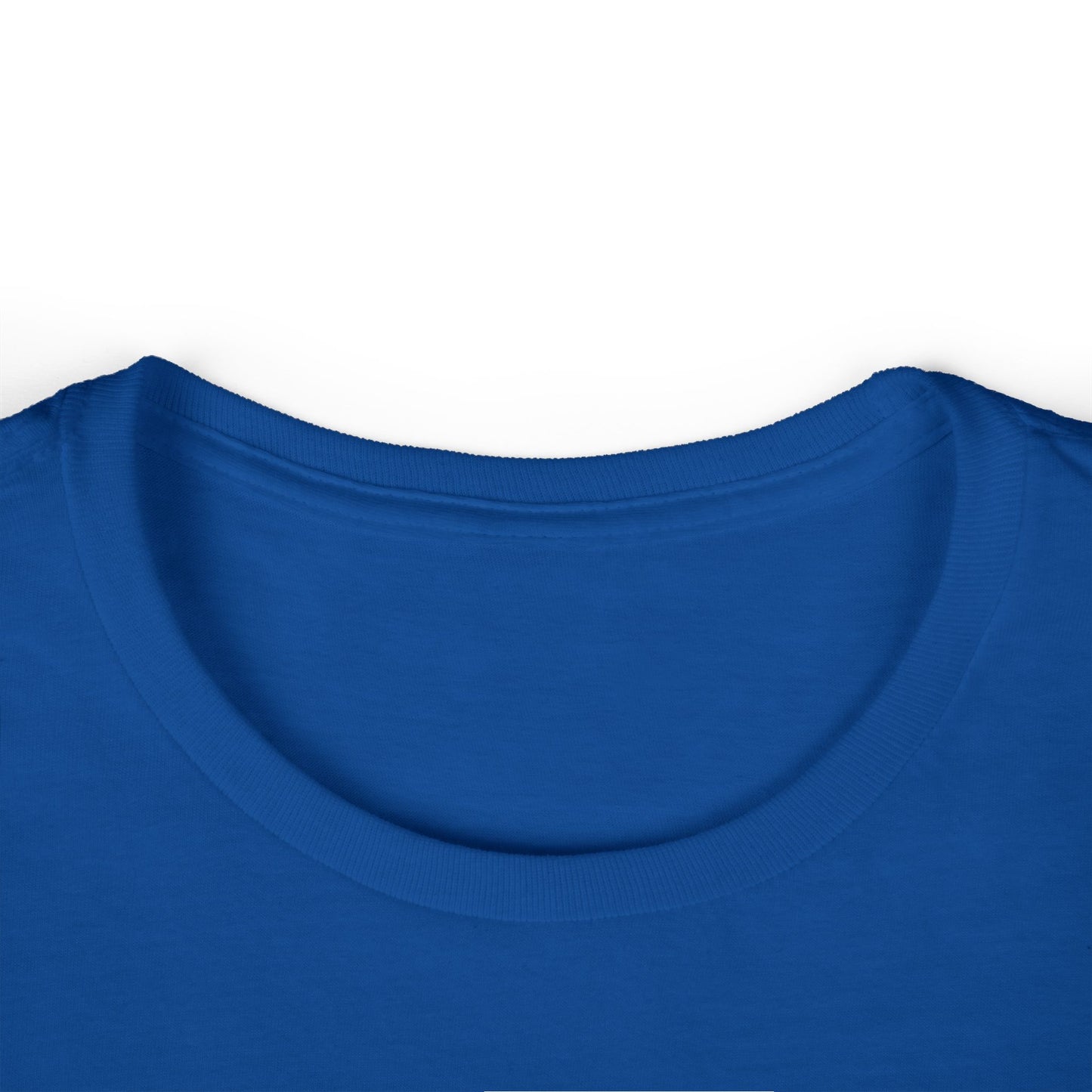 Women's Softstyle Tee - Motiv: Front, Zuflucht, H 14 cm (klein) & Rückseite Zuflucht, H 34,5 cm (groß)