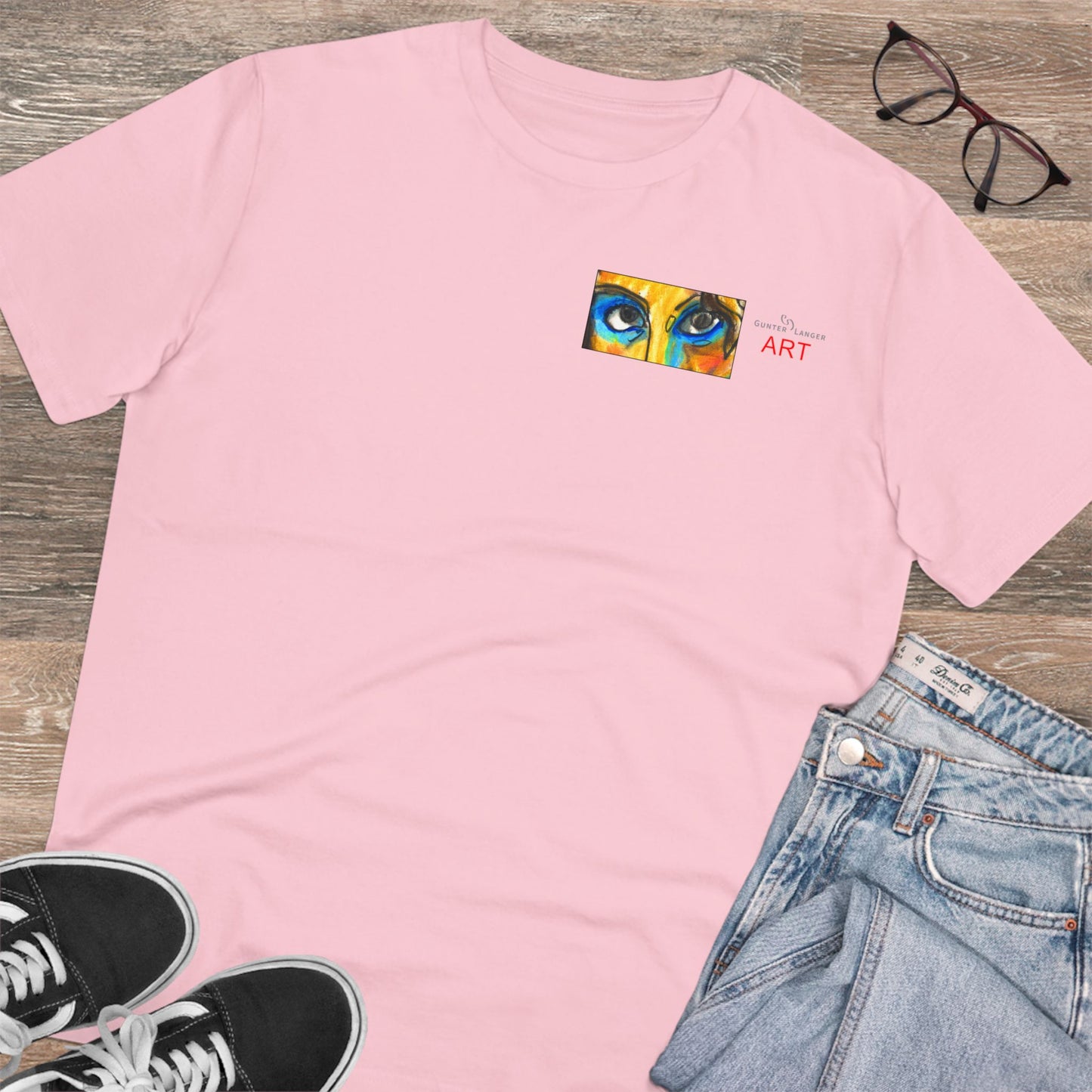 Organic Creator T-Shirt - Motiv Augen & Frechdax