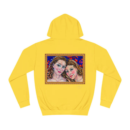 Unisex College Hoodie - Motiv: Auge & Freundinnen