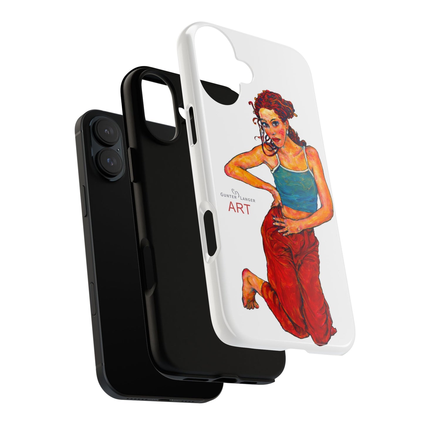 Tough Cases - iPhone - Motiv: Lea, Weiß