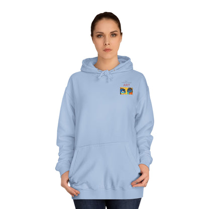 Unisex College Hoodie - Motiv: Augen & Frechdax