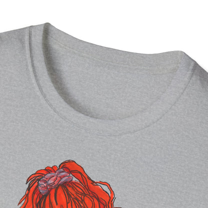 Unisex Softstyle T-Shirt - Motiv: Front Julia,  H 46 cm