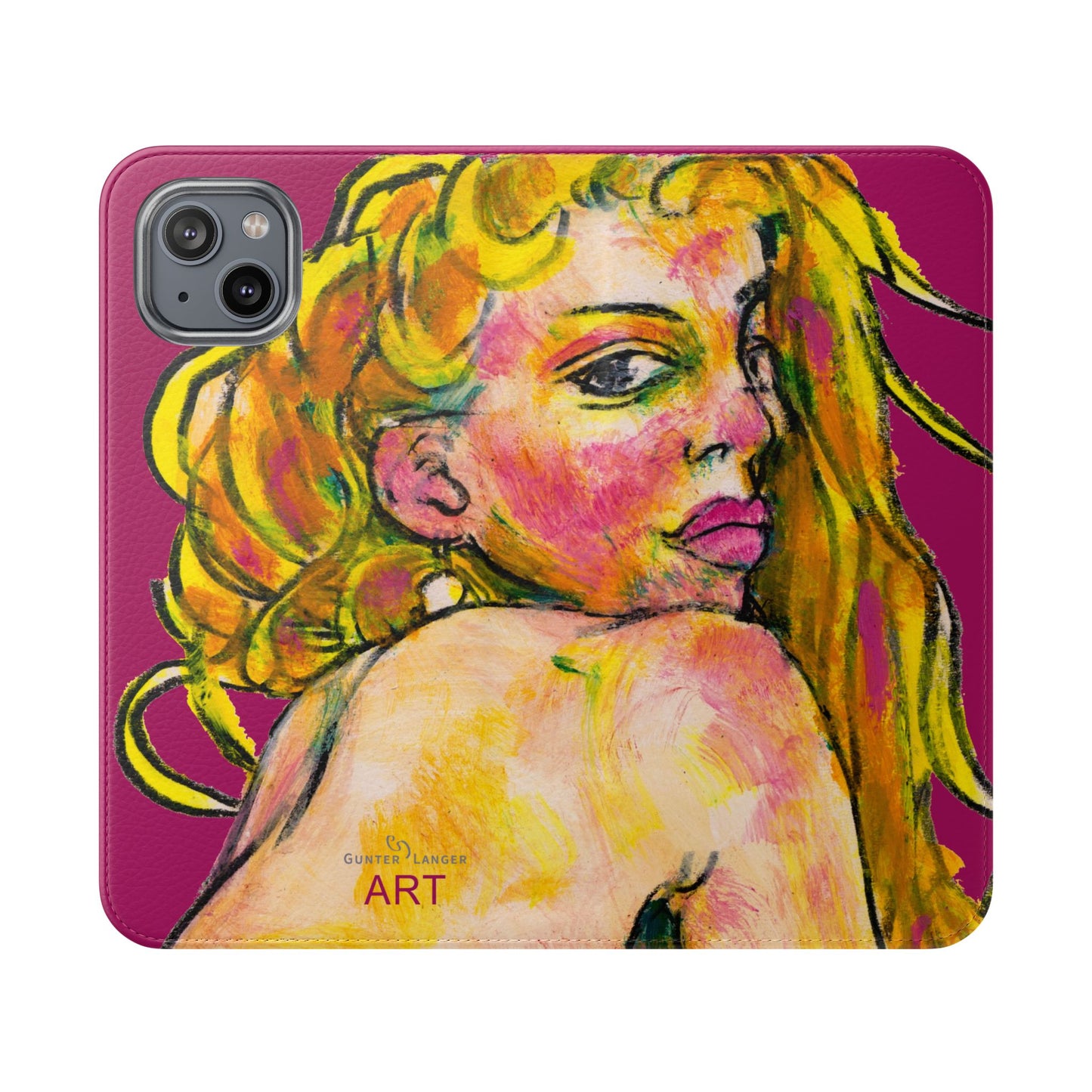 Flip Cases - Motiv: Romina, Rot