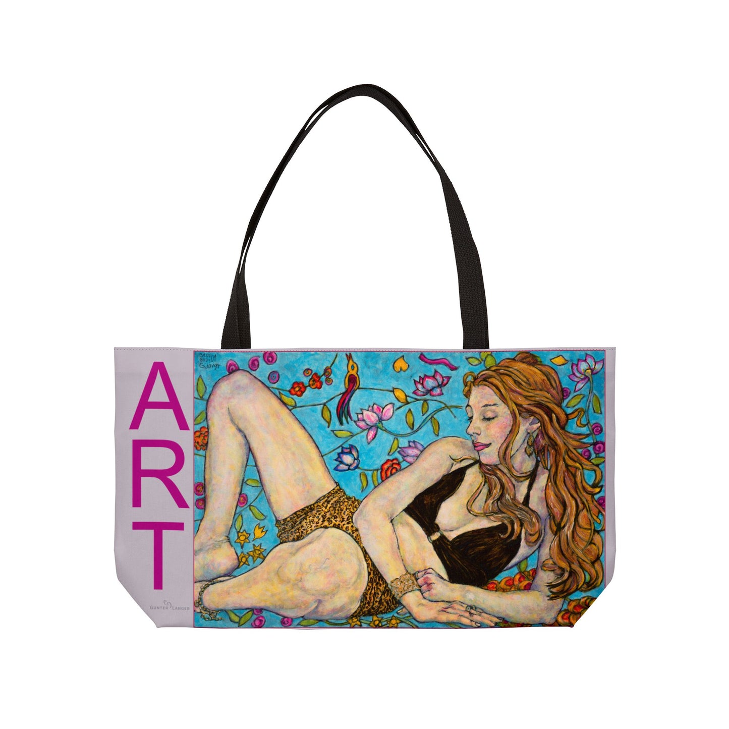Weekender Tote Bag -  Front "Ida" & Rückseite "Ida"