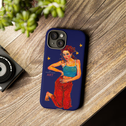 Tough Cases - iPhone - Motiv: Lea, Sternenhimmel