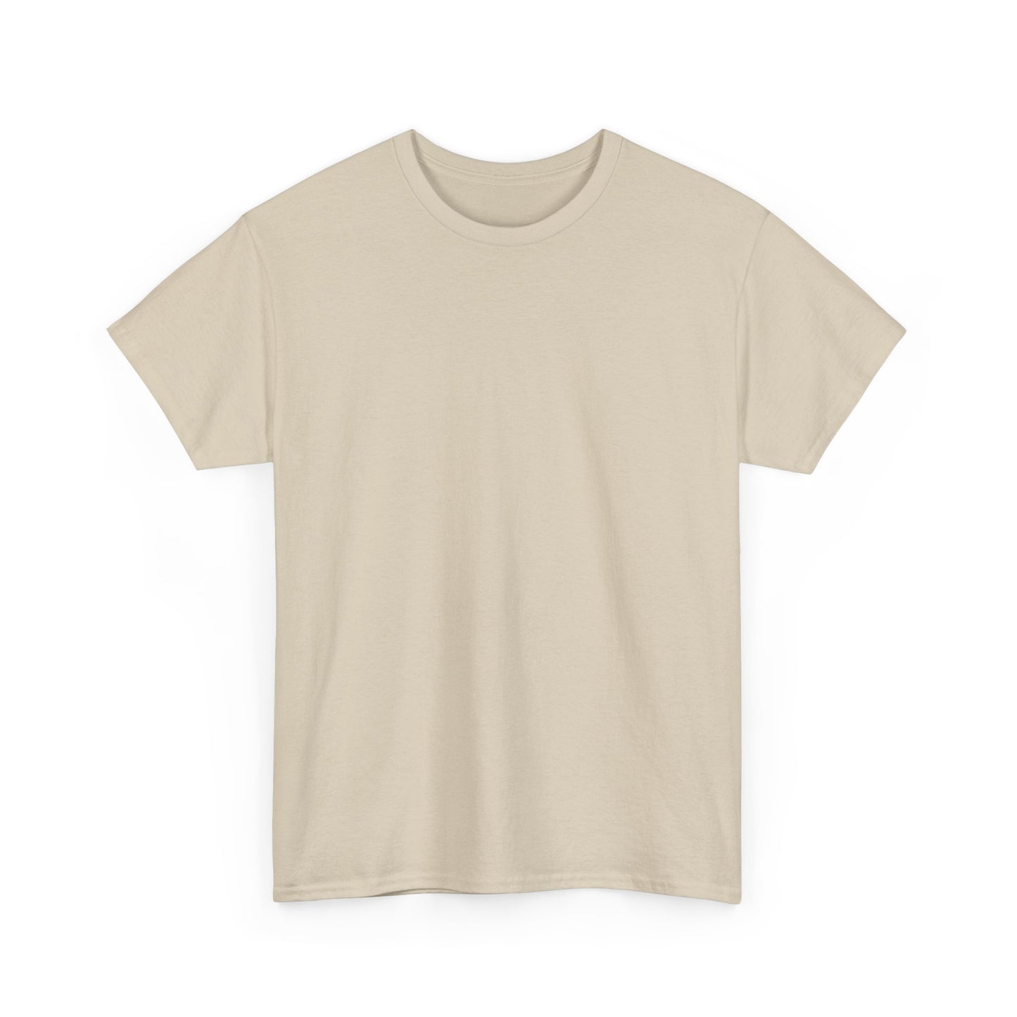 Unisex Heavy Cotton Tee - Motiv: Rückseite Zuflucht (groß)