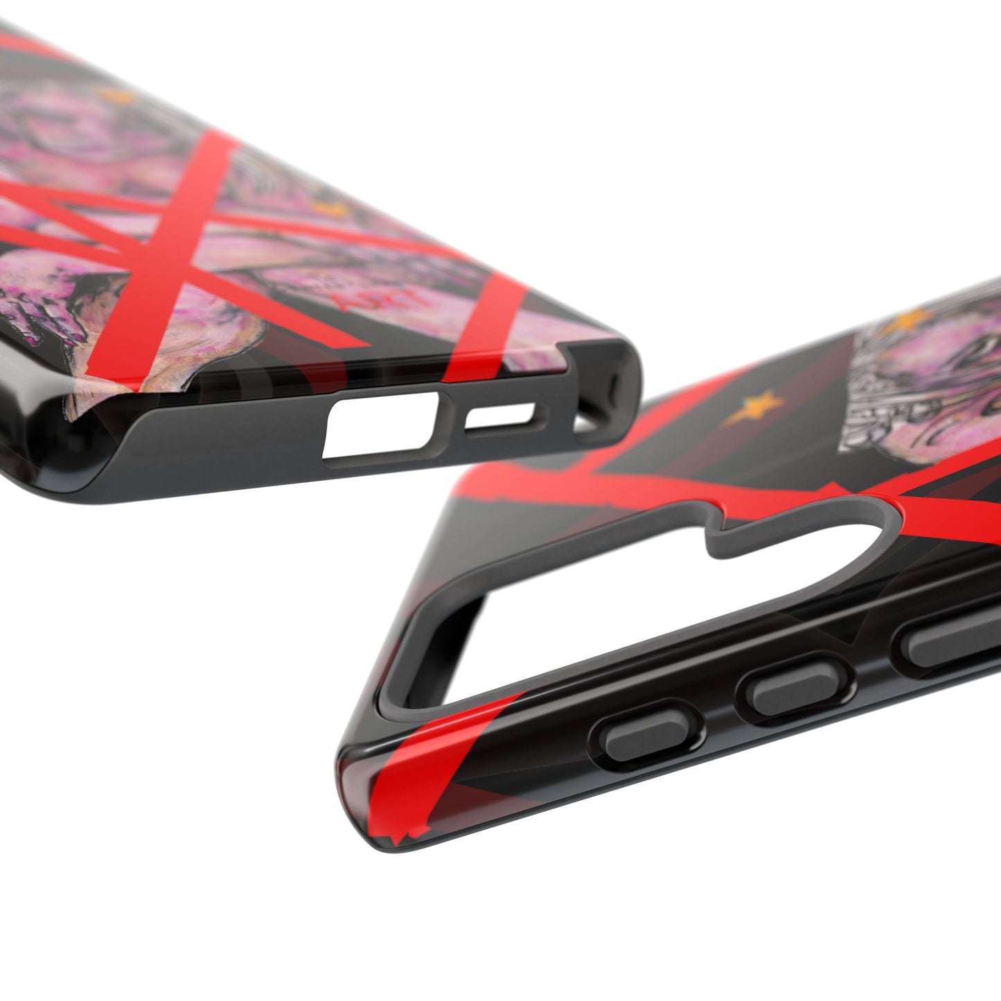 Tough Cases - Google Pixel - Samsung Galaxy - Motiv: Stella, Mikado