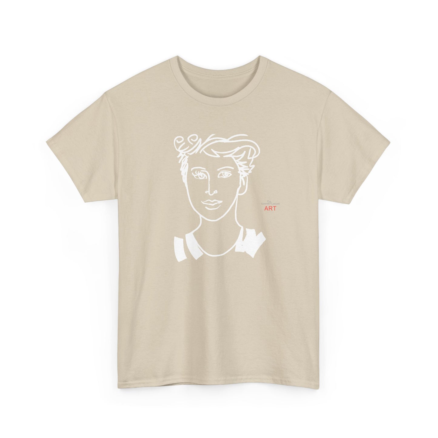Unisex Heavy Cotton Tee - Motiv: Lars Front