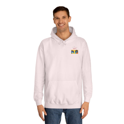 Unisex College Hoodie - Motiv: Augen & Frechdax