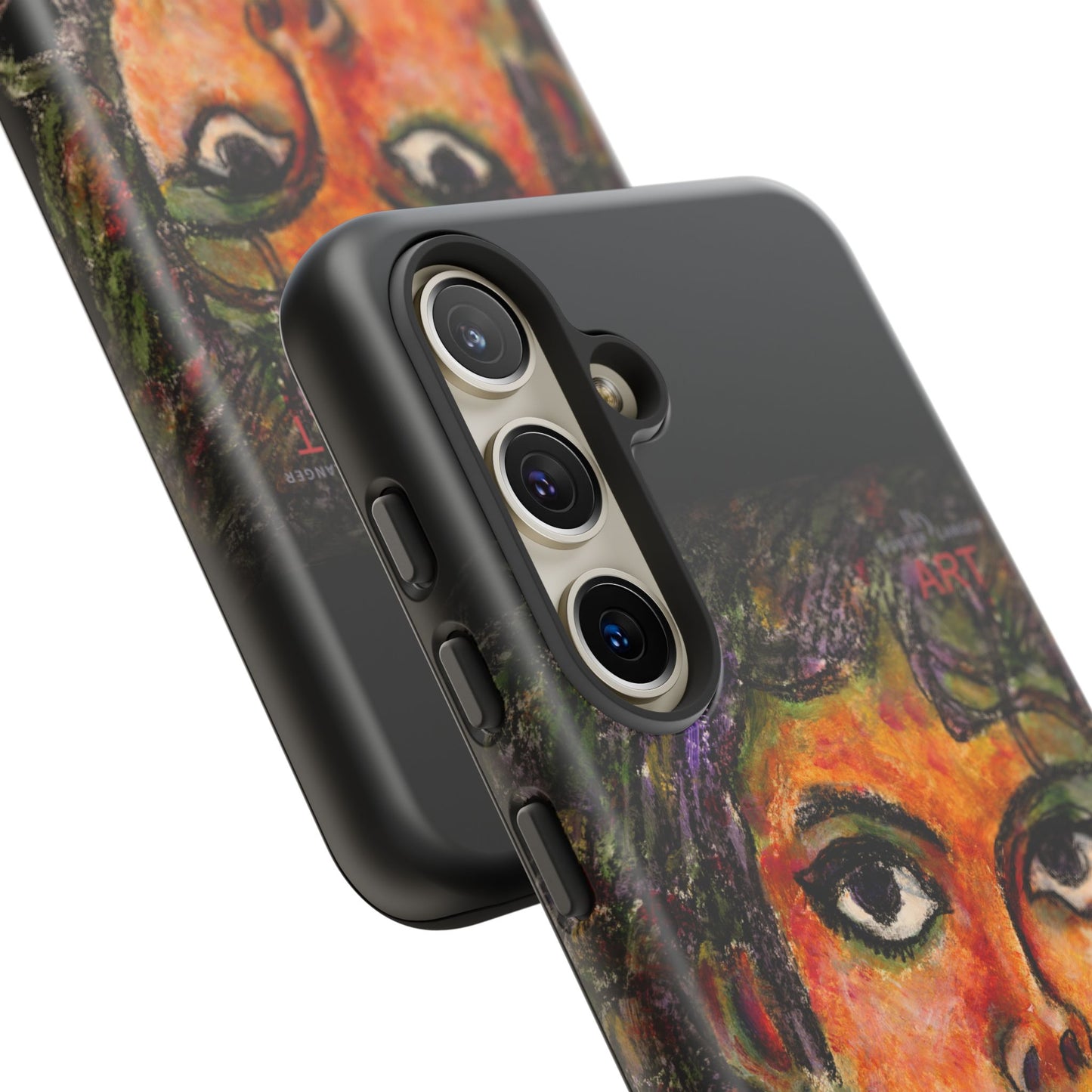 Tough Cases - Google Pixel - Samsung Galaxy - Motiv: MJ, Schwarz