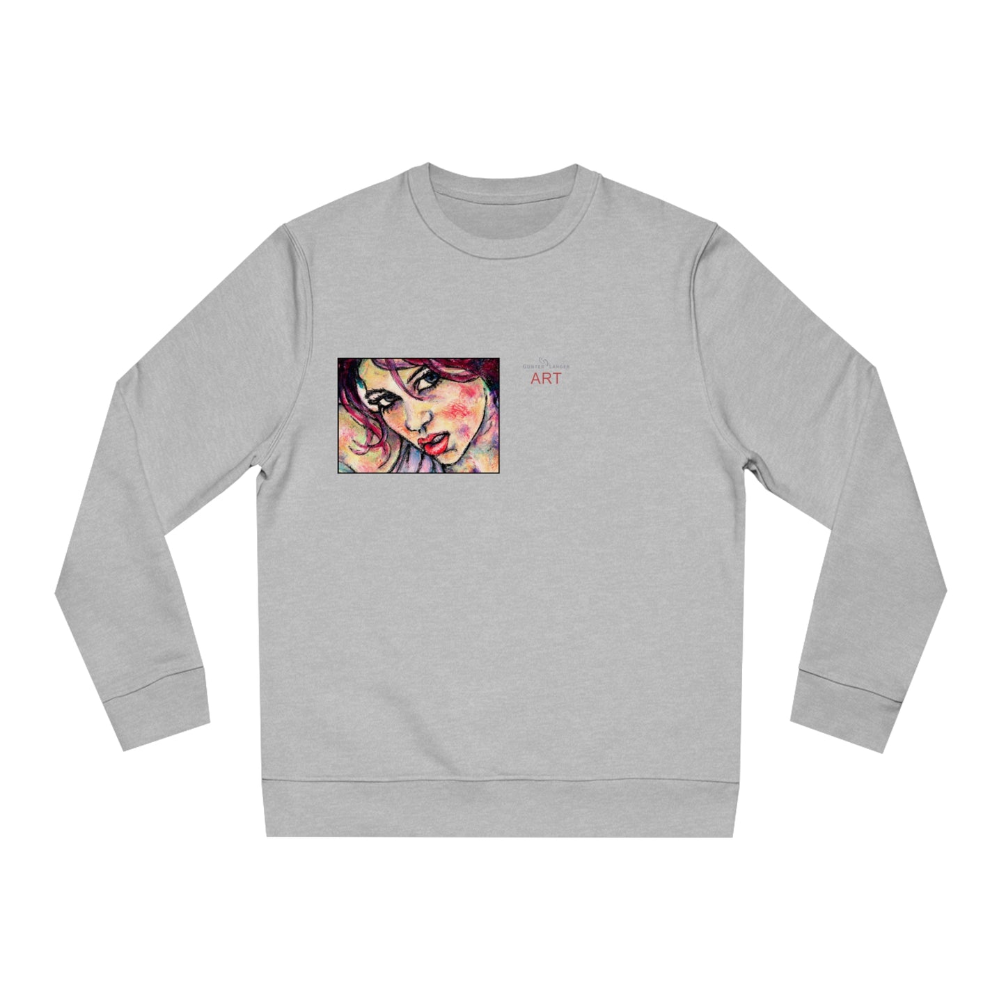 Unisex Changer Sweatshirt - Motiv: Front Nike, H12 cm (klein) & Rückseite Nike, H 43 cm