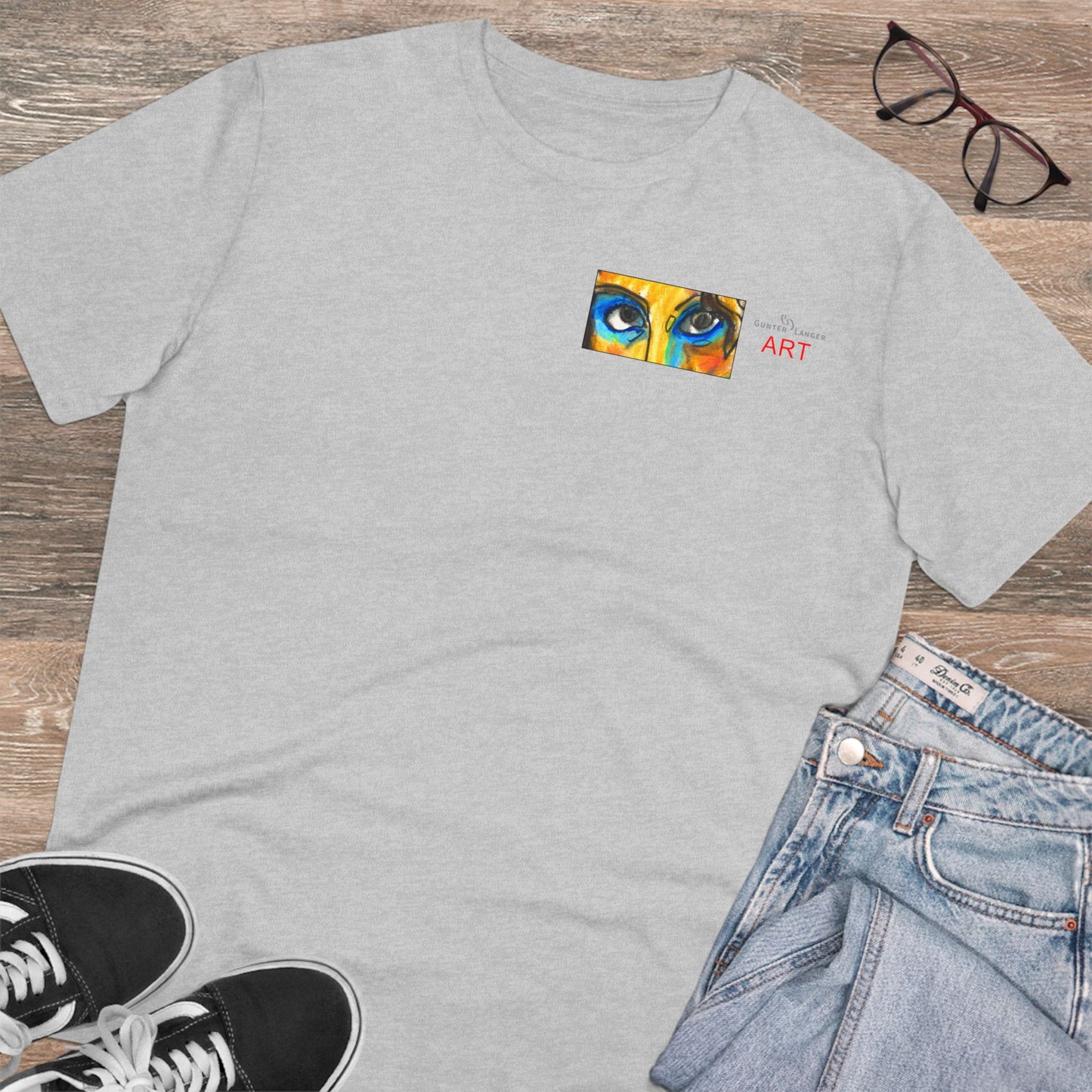 Organic Creator T-Shirt - Motiv Augen & Frechdax