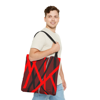 Tote Bag (AOP) - Motiv: Mikado, Rot
