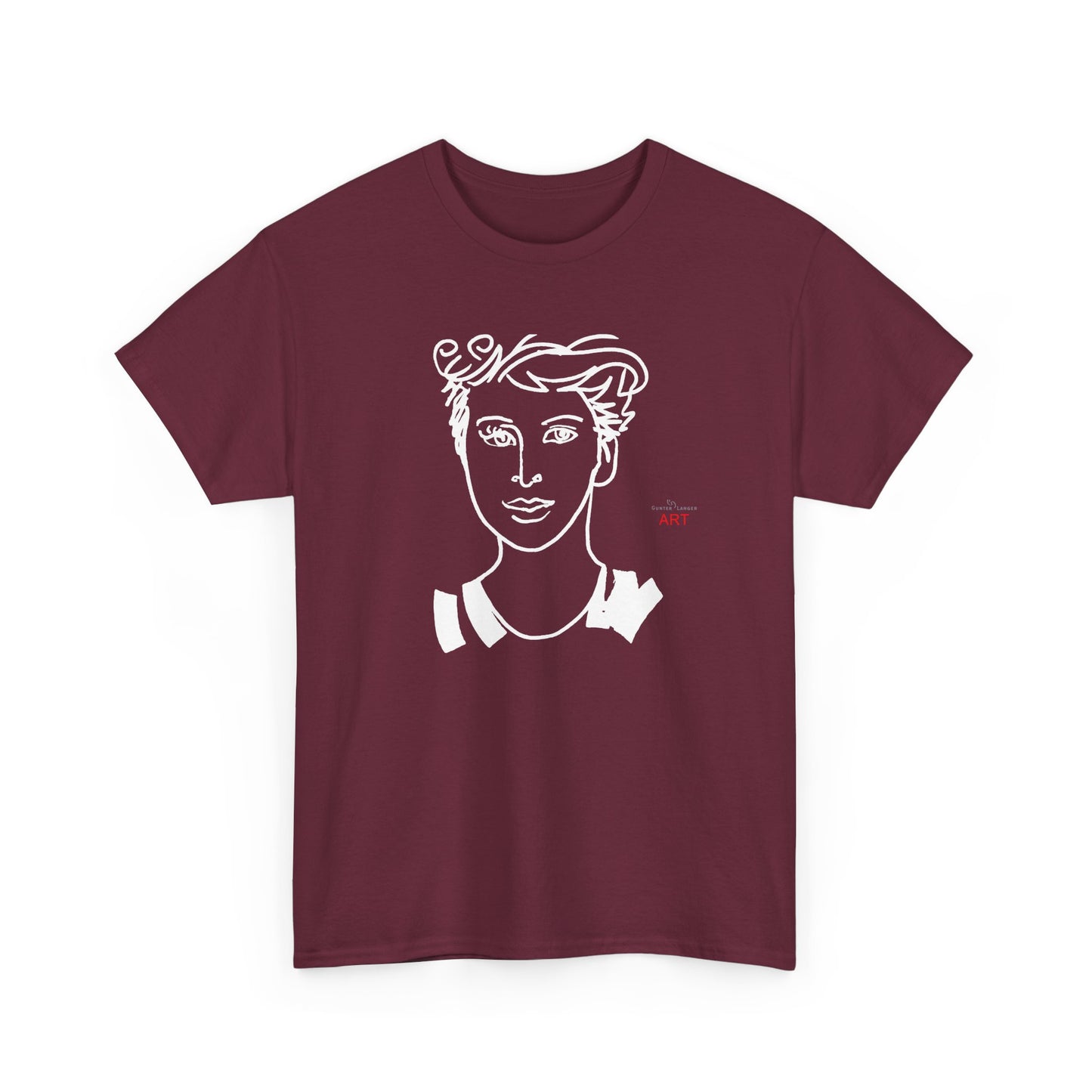 Unisex Heavy Cotton Tee - Motiv: Lars Front