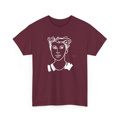 Unisex Heavy Cotton Tee - Motiv: Lars Front