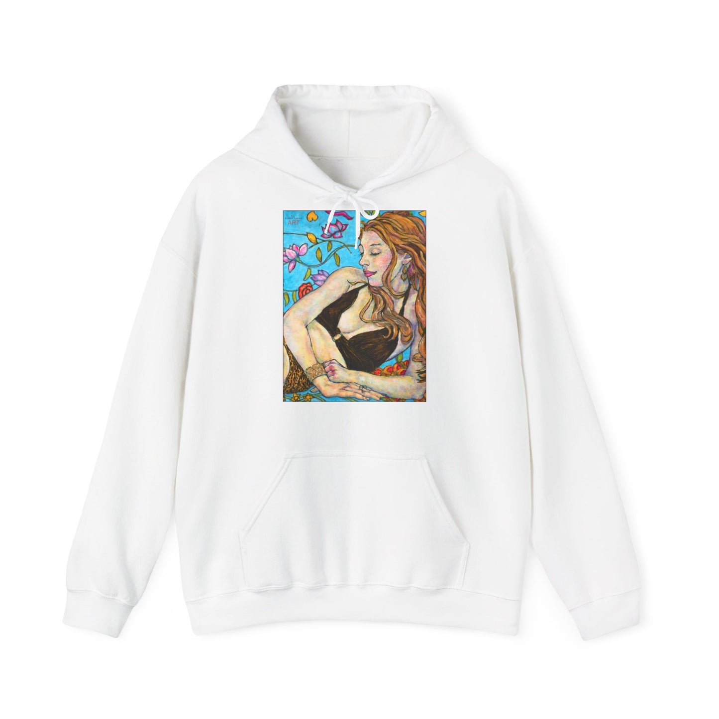 Unisex Heavy Blend™ Hooded Sweatshirt - Motiv Ida, H 39,7 cm