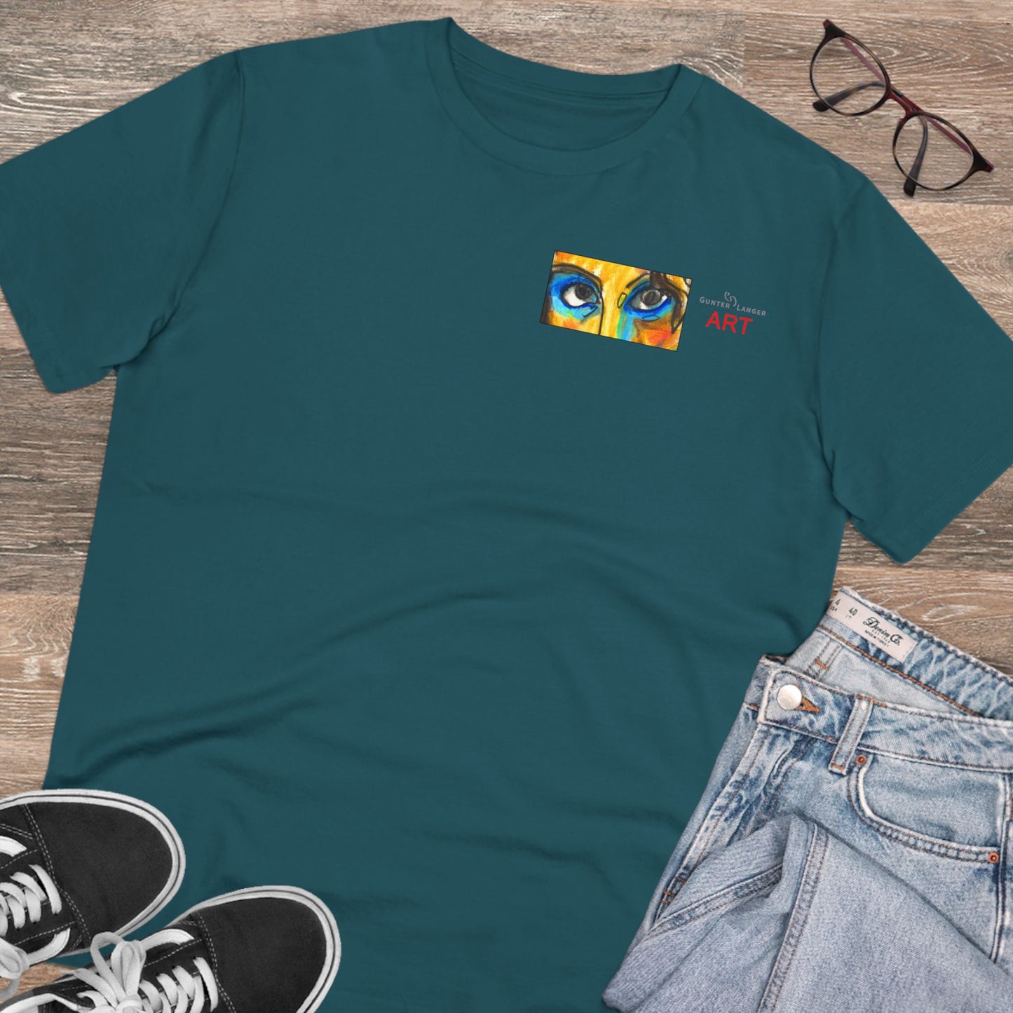 Organic Creator T-Shirt - Motiv Augen & Frechdax