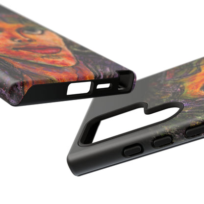 Tough Cases - Google Pixel - Samsung Galaxy - Motiv: MJ, Schwarz